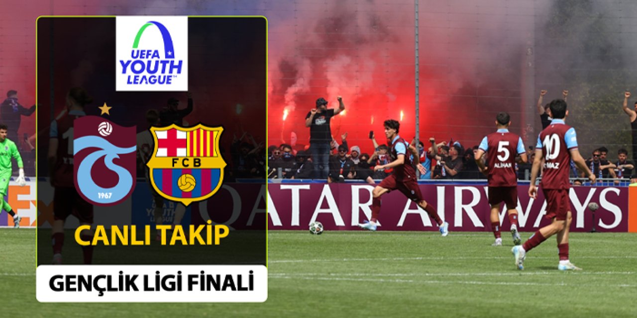 Trabzonspor U19 takımı, UEFA Gençlik Ligi finalinde Barcelona ile kozlarını paylaşıyor.