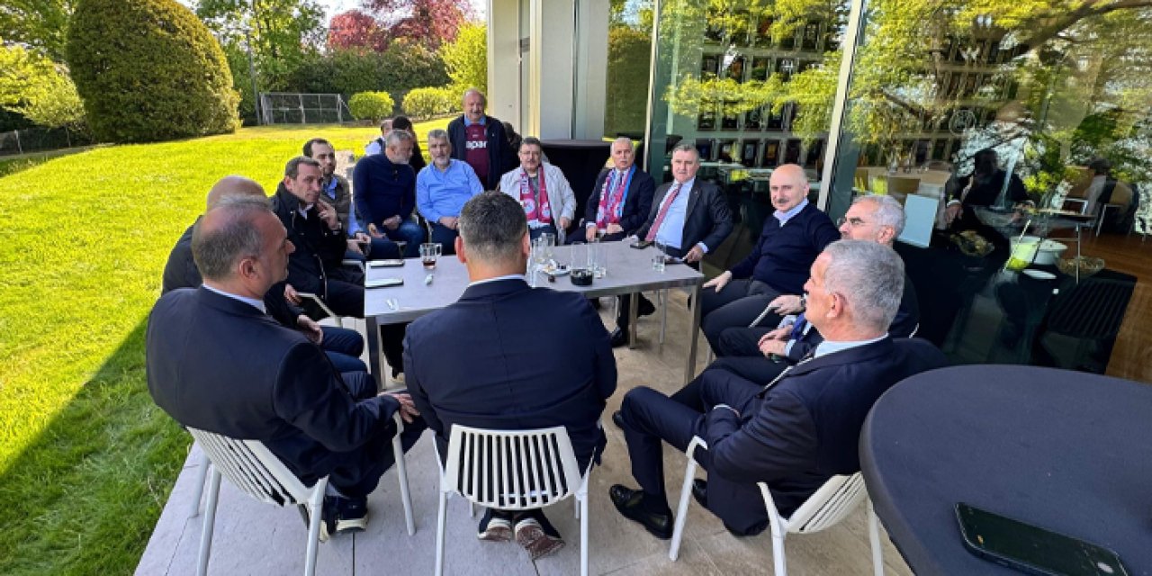 Trabzonspor'un final maçına siyaset ve spor camiasından akın