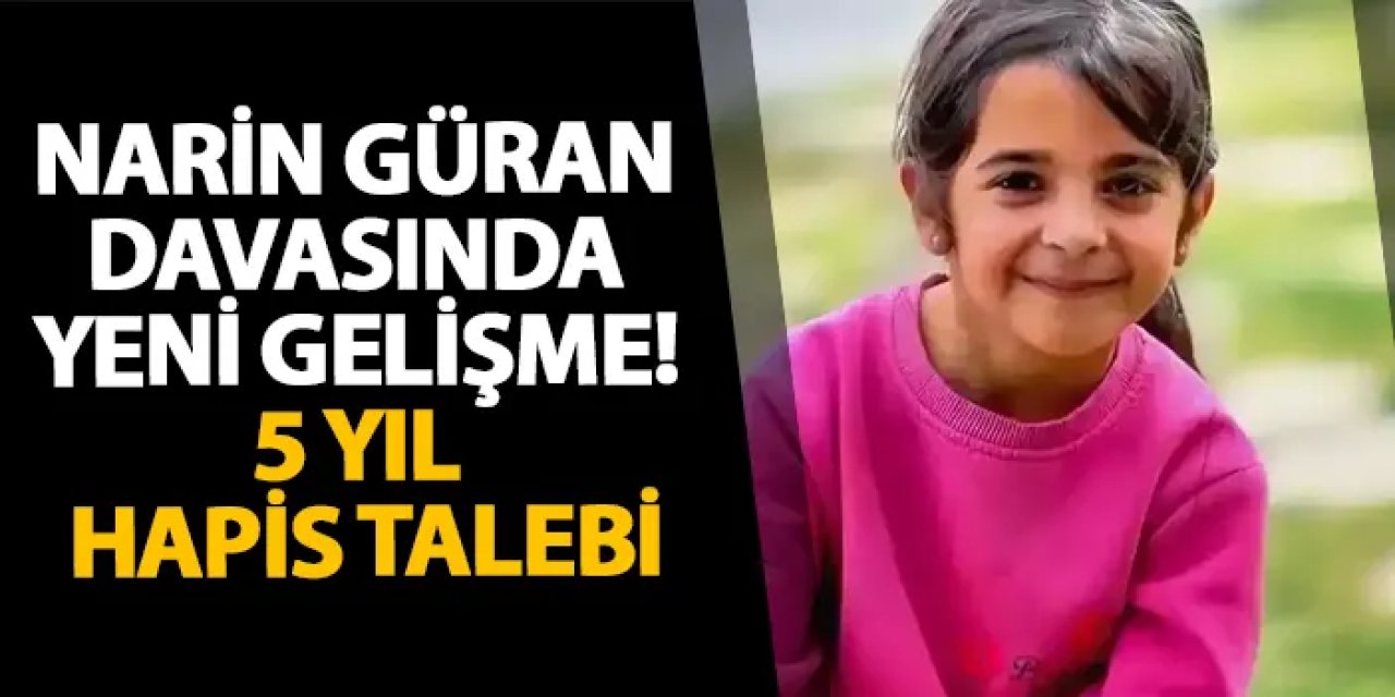 Narin Güran davasında 15 sanığa 5 yıl istendi!