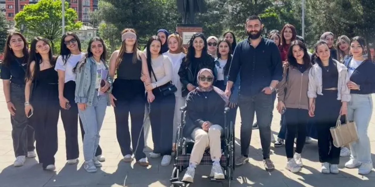 Artvin’de öğrenciler engelli bireylerin yaşamına dokundu!