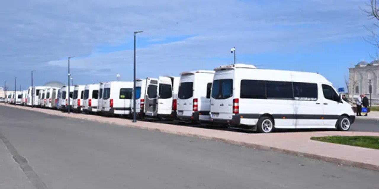 Trabzon'da dolmuş durağından flaş karar! Zamlı tarifeyi uygulamayacaklar