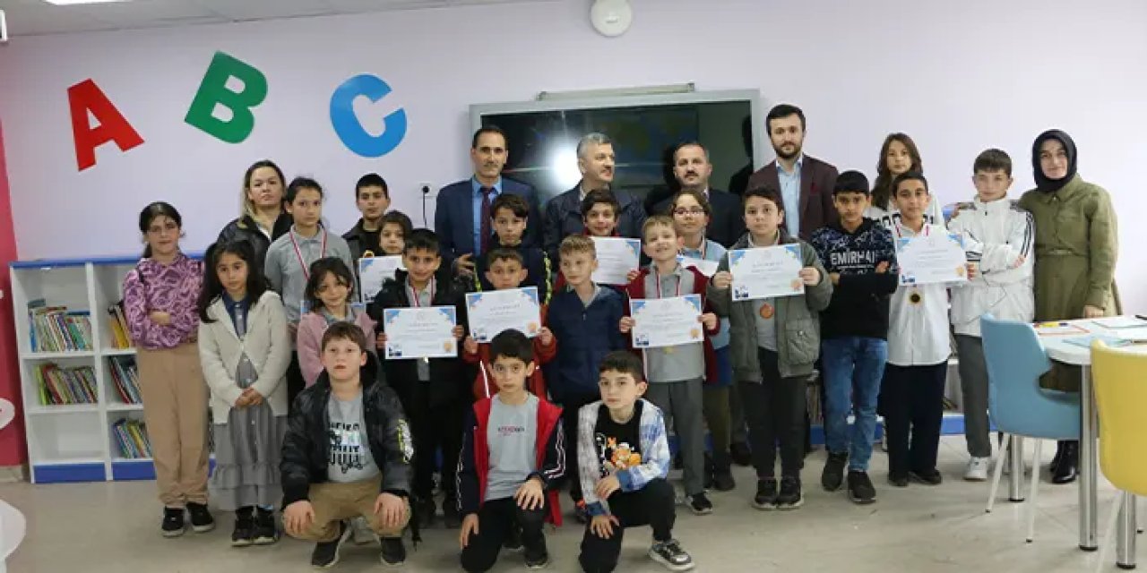 Of’ta "Adım Zeka, İşim Oyun" projesinde ödüller verildi