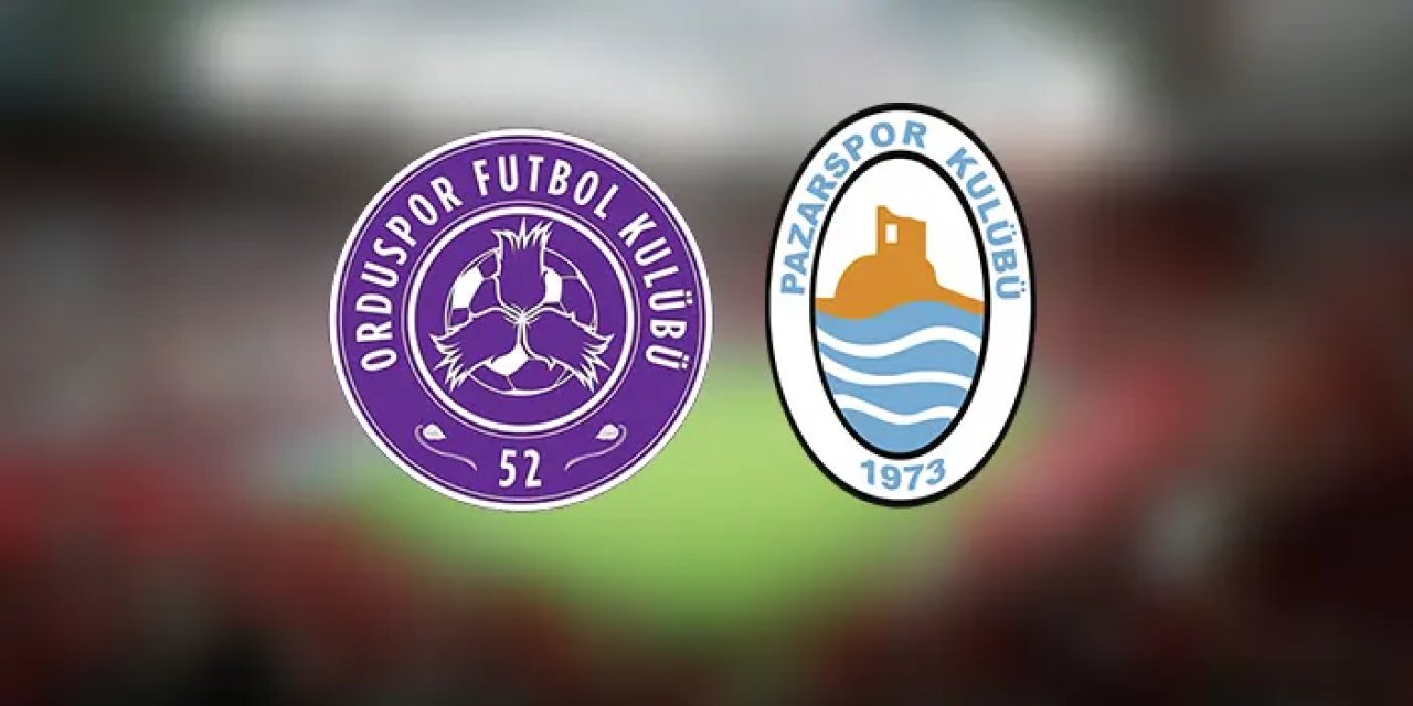 52 Orduspor ile Pazarspor play-off mücadelesinde kozlarını paylaşacak.