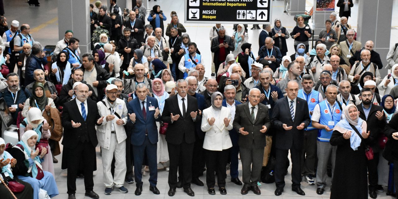 Ordu'dan hacı adayları uğurlandı