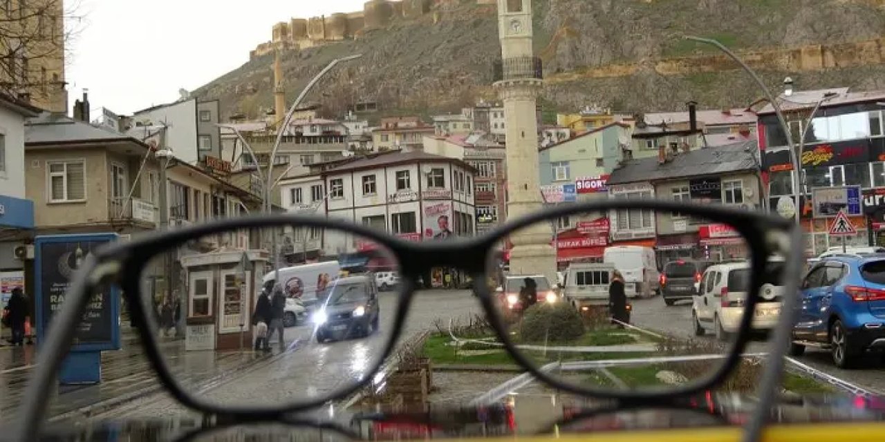 Bayburt’u sağanak yağış vurdu!
