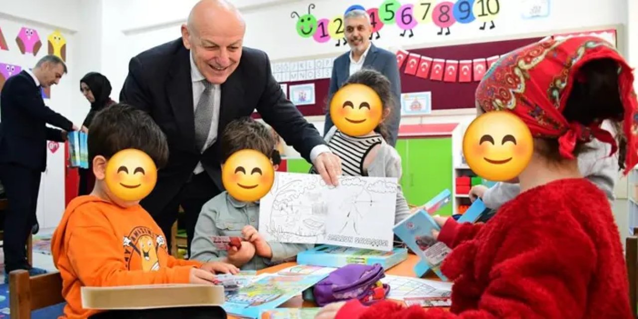 Samsun Terme’de minikler boyayarak ilçeyi tanıyacak!