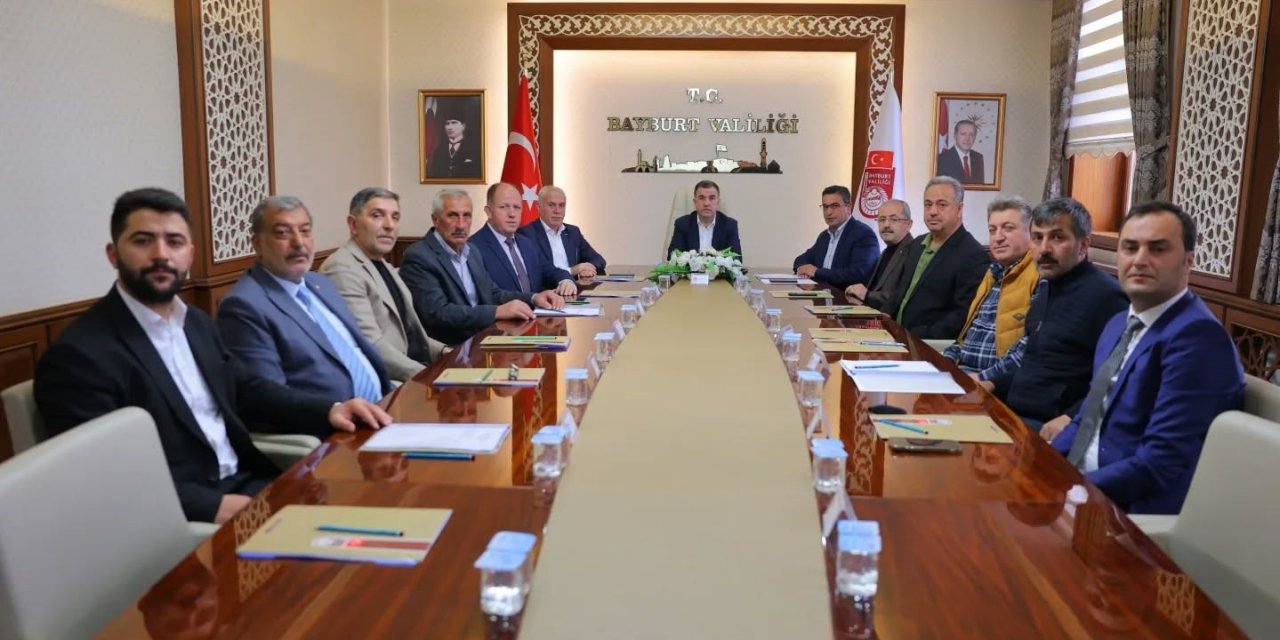 Bayburt OSB masaya yatırıldı.