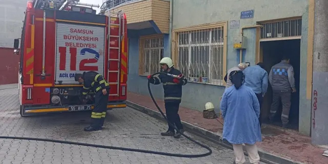 Samsun’da yangın paniği! Kontrol altına alındı