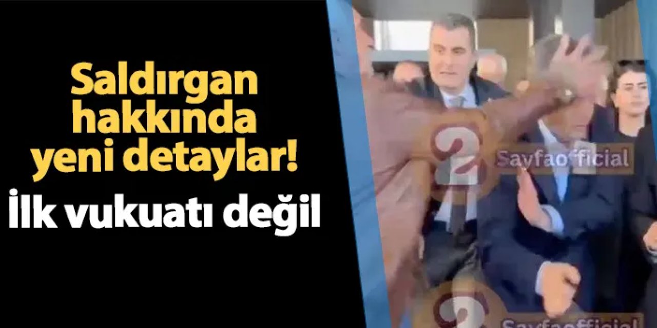Özgür Özel'e saldıran şahıs hakkında yeni detaylar! İlk vukuatı değil...