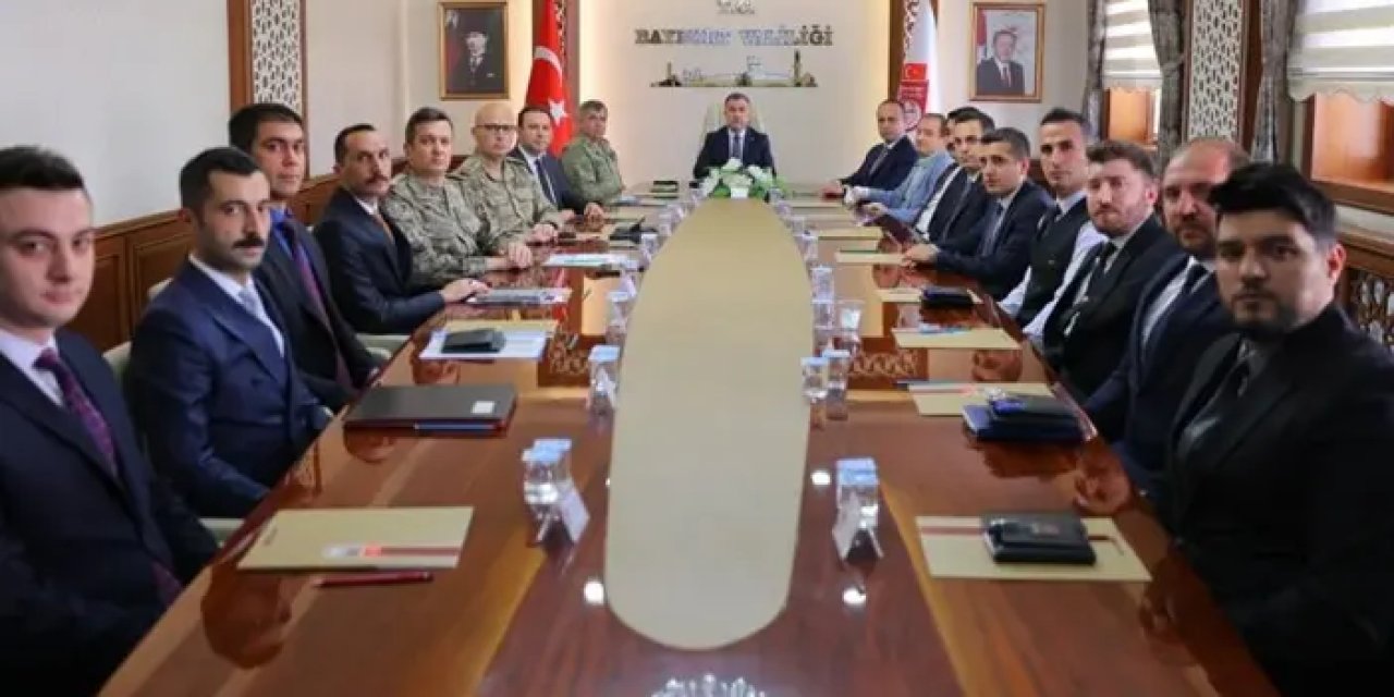 Bayburt’ta asayiş toplantısı gerçekleştirildi!