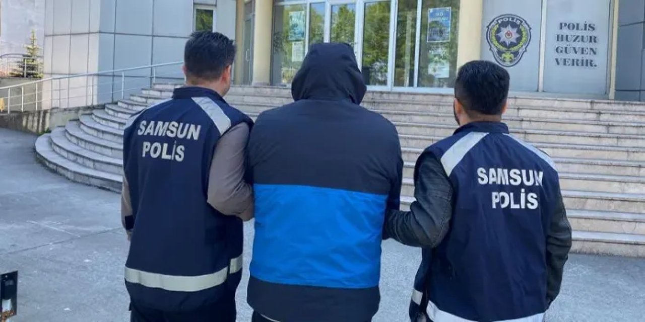 Samsun’da 18 yıl 9 ay hapis cezası bulunan şahıs yakalandı!
