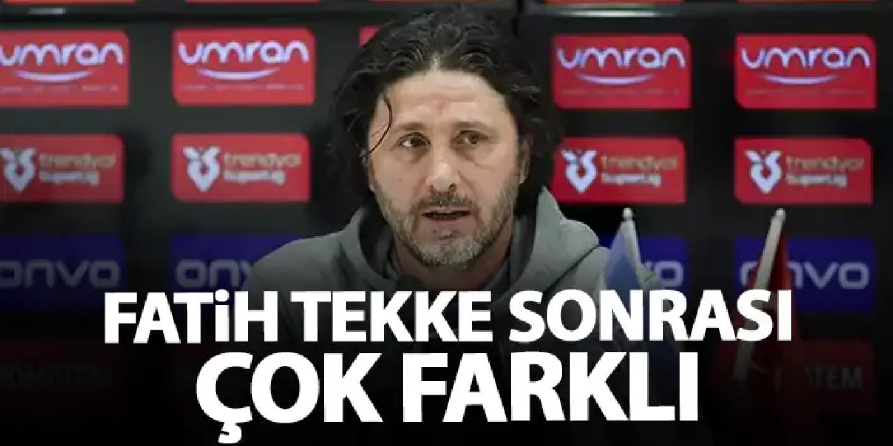 Trabzonspor Fatih Tekke sonrası bir başka! Zirvede yer aldı