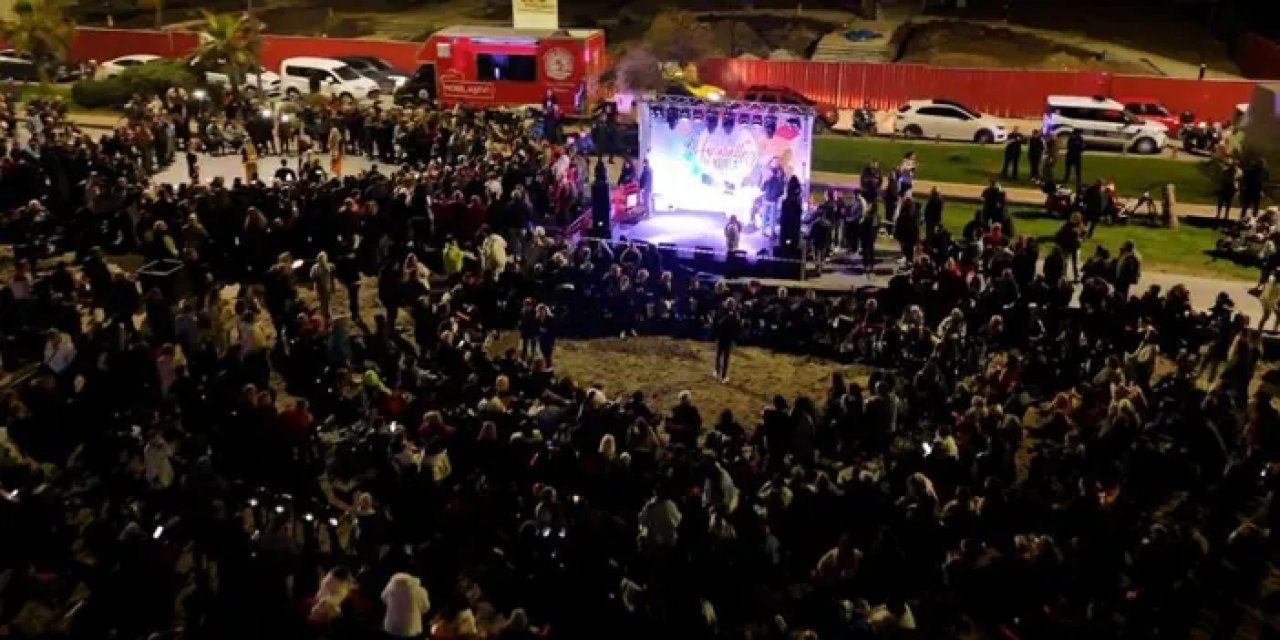 Samsun Atakum sahilinde Hıdırellez coşkusu yaşandı!