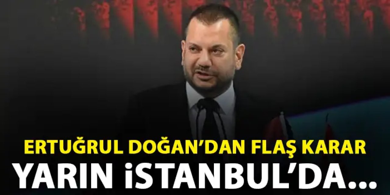 Trabzonspor Başkanı Ertuğrul Doğan basın toplantısı düzenleyecek!