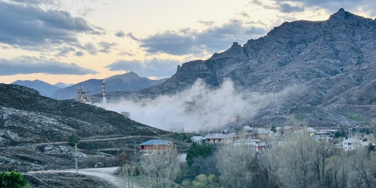 Belediye başkanından çimento fabrikasına tepki