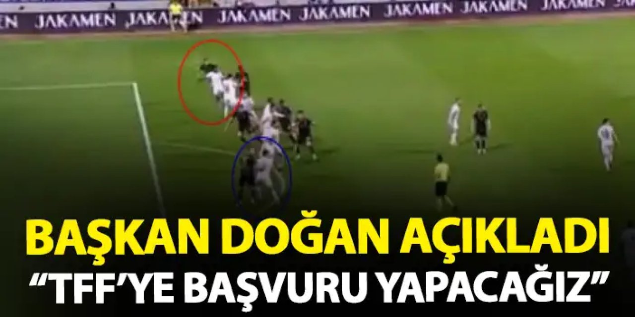 Trabzonspor Başkanı Ertuğrul Doğan hatalı ofsayt çizgisine tepki “TFF’ye başvurumuzu yapacağız”