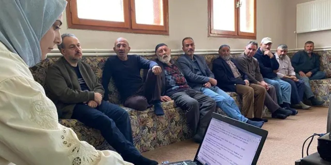 Bayburt’ta çiftçilere sulama ve TARSİM konusunda eğitim!