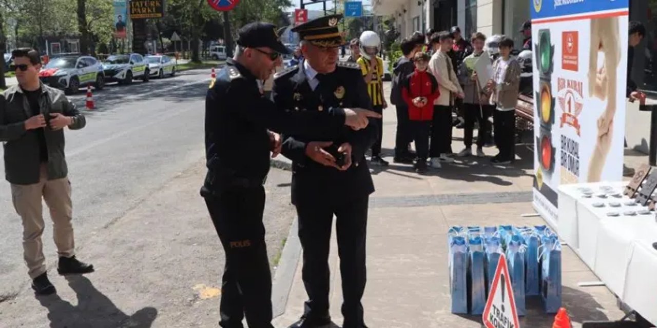 Ordu’da trafik farkındalığı etkinliği düzenlendi!