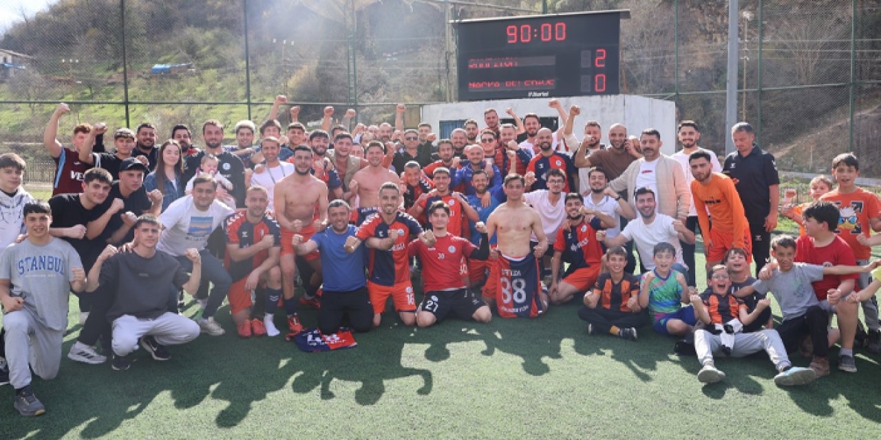 Maçka Belediyespor'da hedef 3. Lig! Ordu ekibi ile Play-Off'ta karşılaşacak