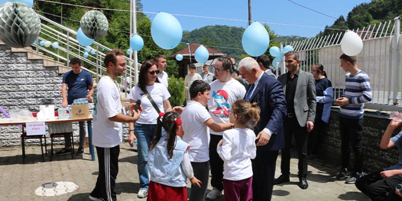 Of'ta Engeliler Haftası için etkinlik gerçekleştirildi