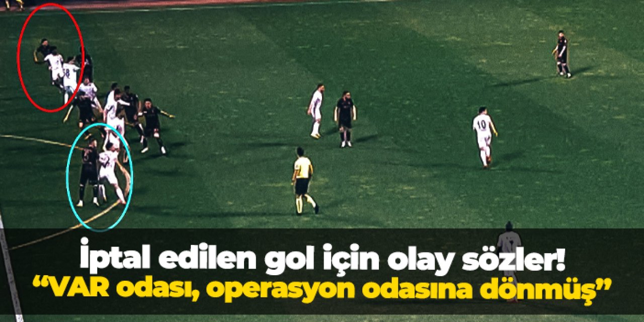 Trabzonspor'un iptal edilen golü için olay sözler! "VAR odası, operasyon odasına dönmüş!"