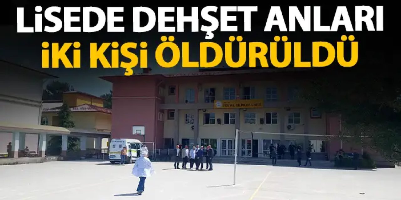 Giresun'da Lisede cinayet! İki kişi öldürüldü