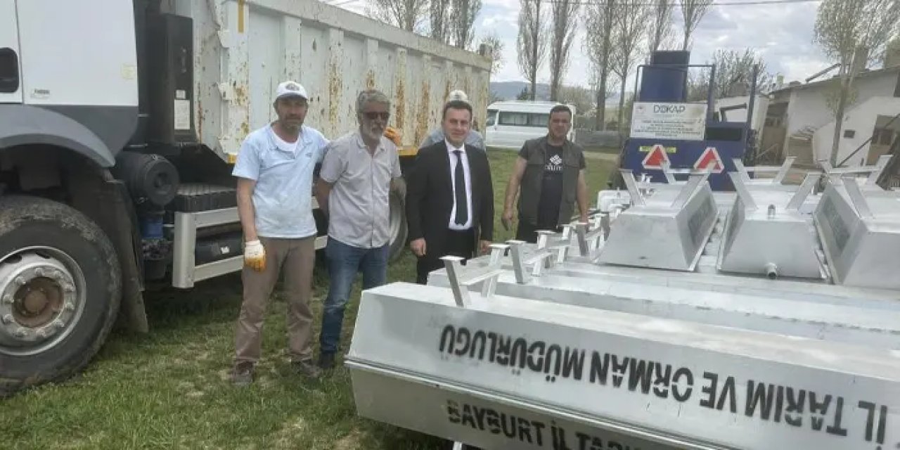 Bayburt’un meralarında verimlilik artırılıyor!