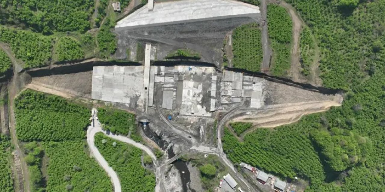 Samsun’da Salıpazarı Barajı inşaatı devam ediyor!