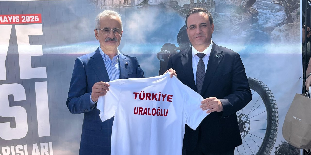 Arsin-Santa Dağ Bisiklet maratonu başladı! Bakan Uraloğlu Startı verdi