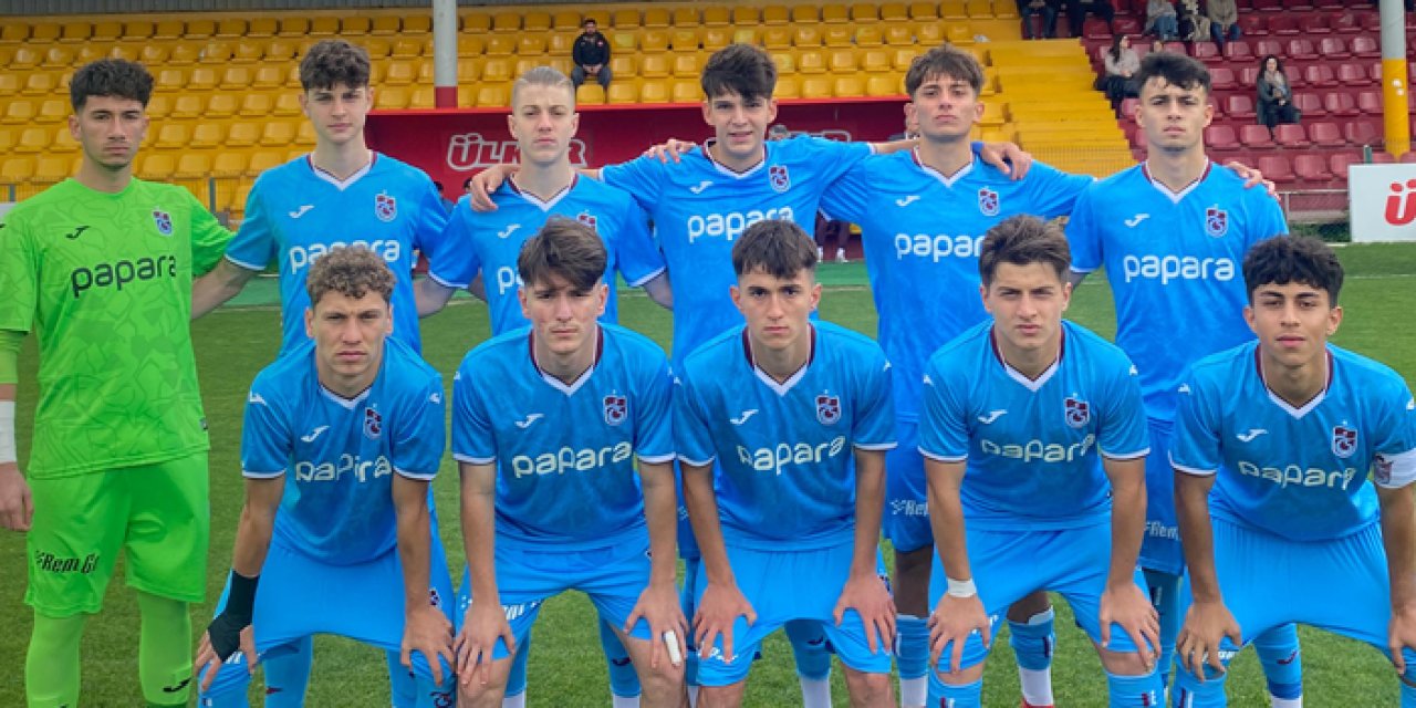 Trabzonspor U17'de Galatasaray'a mağlup