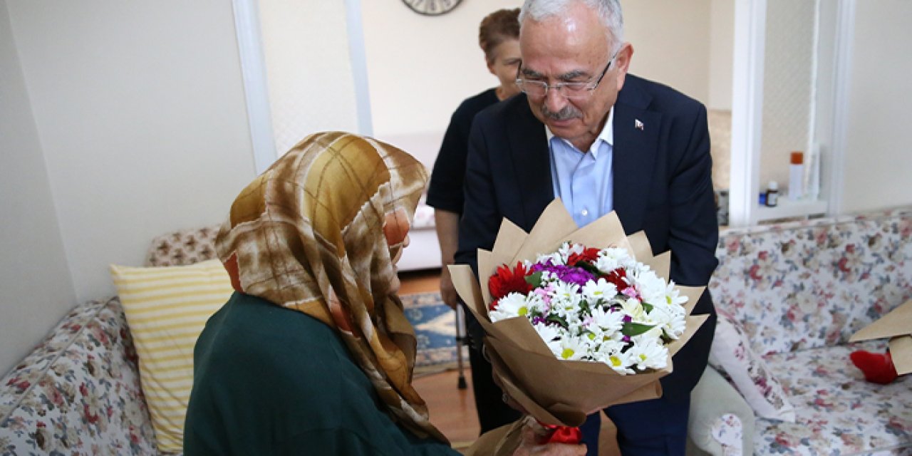 Ordu'da 110 yaşındaki Hayriye nineye Anneler Günü hediyesi