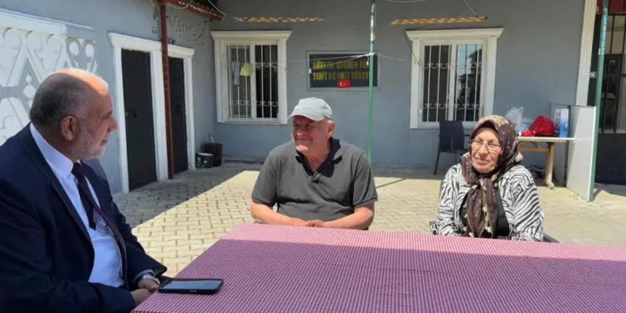 Samsun’da Başkan Sandıkçı’dan şehit annelerine ziyaret