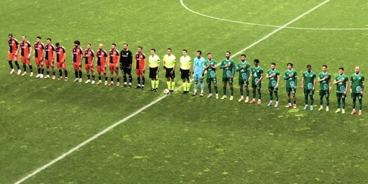 Maçka Belediyespor Play-Off'ta Ünye 1957 Spor'a mağlup