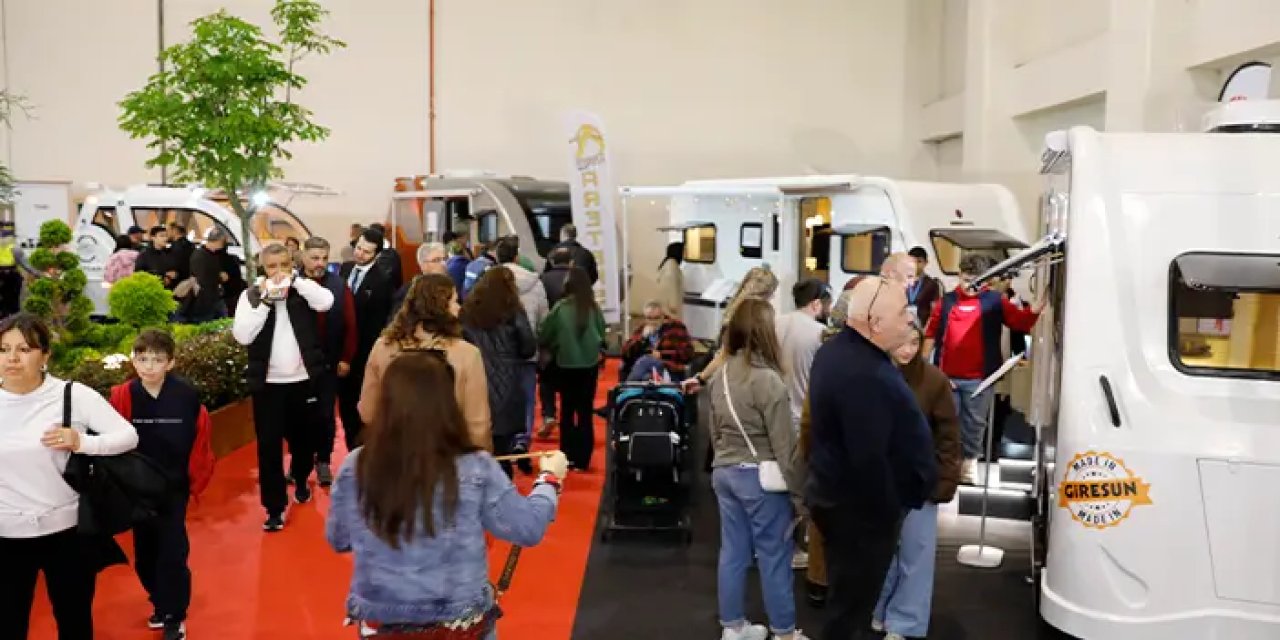 Samsun Karavan Fuarı'na akın