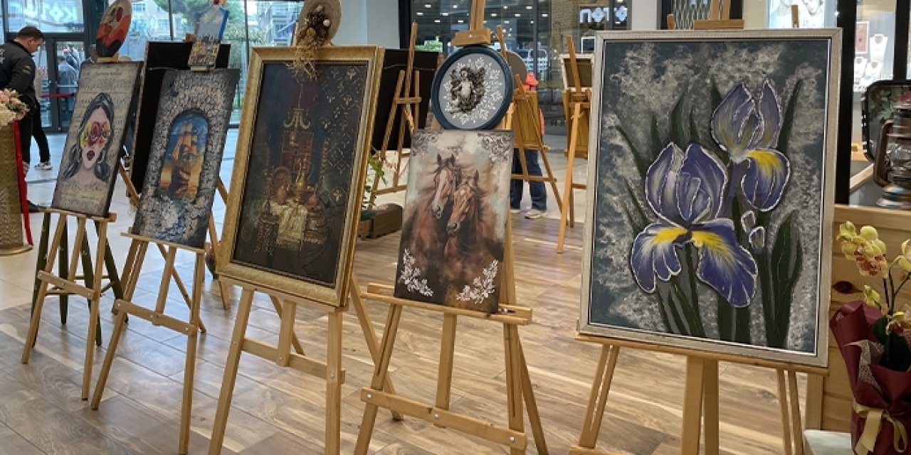 Rize'de "Dönüşen ürünler, üreten anneler sergisi" düzenlendi