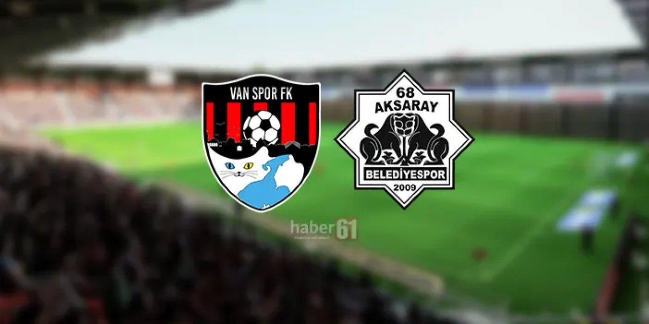 Vanspor ile 68 Aksarayspor, 2. Lig play-off müsabakasında karşı karşıya gelecek.