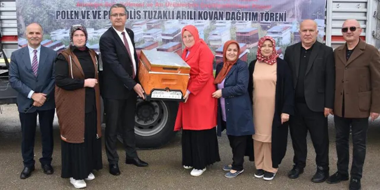 Ordu’da arıcılara 2 bin 400 kovan desteği!