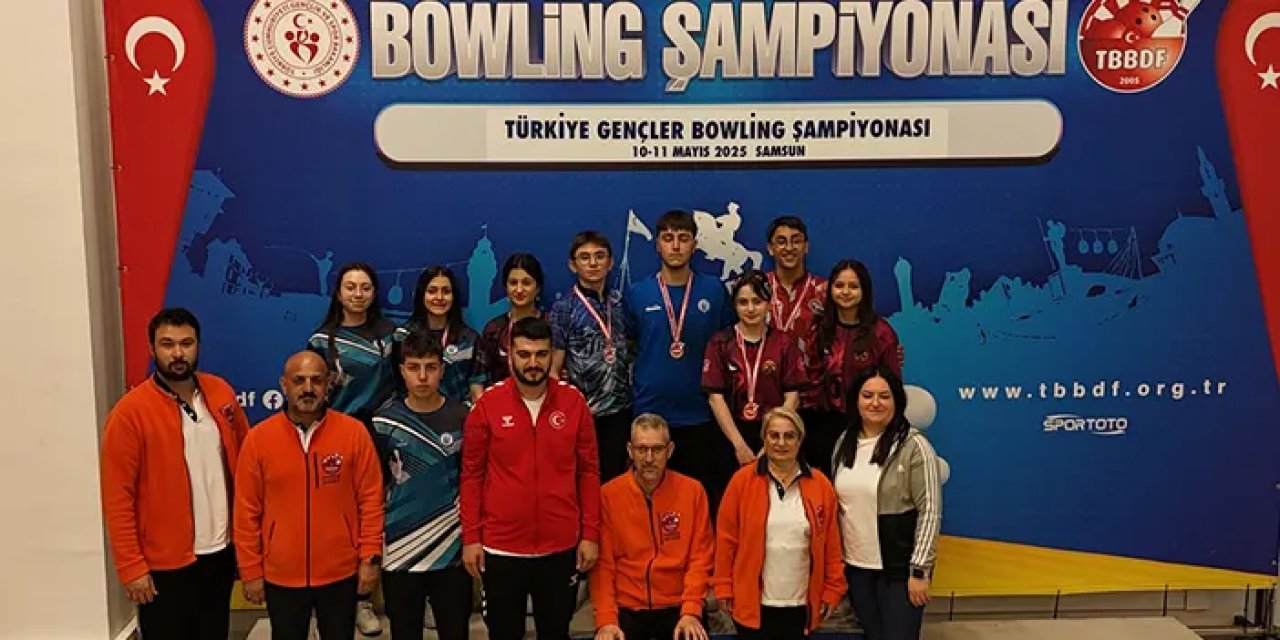 Samsun'da Bowling Şampiyonası heyecanı sona erdi