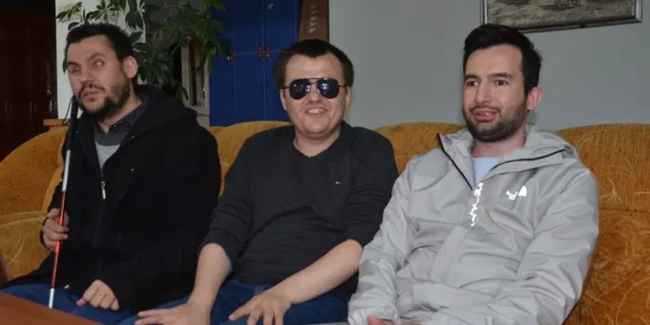 Samsun’da görme engelli vatandaşın banka ve noter çilesine dikkat çekildi