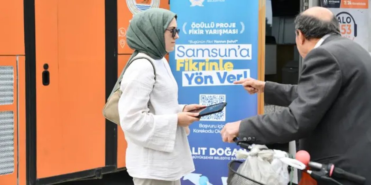 Samsun’da vatandaşın fikri ile şehir şekilleniyor