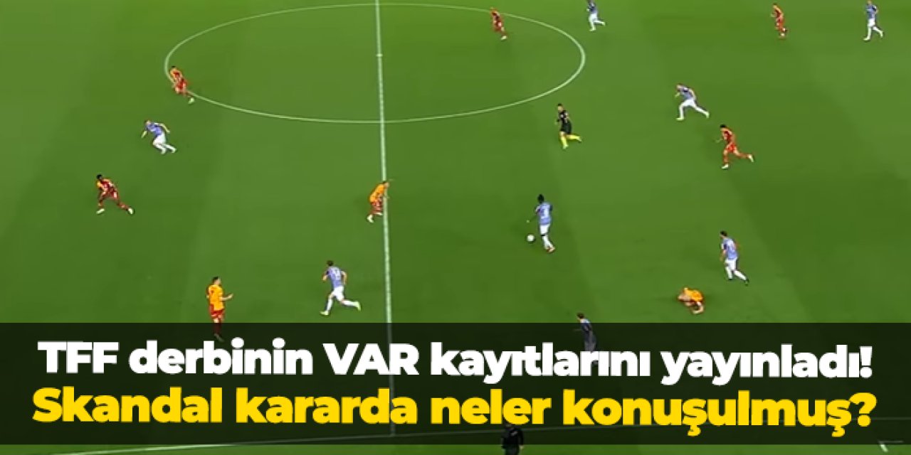 Trabzonspor - Galatasaray maçındaki ofsayt kararının VAR konuşmaları yayınlandı!