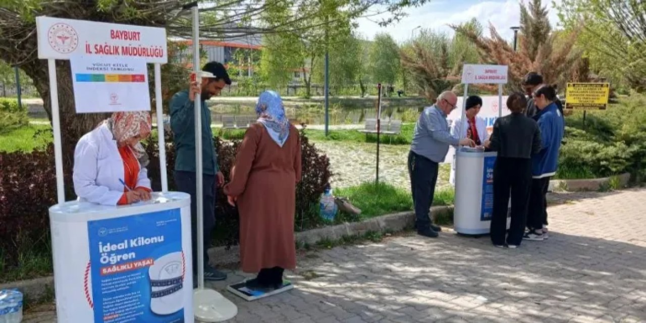 Bayburt’ta obezite ile mücadele başladı!