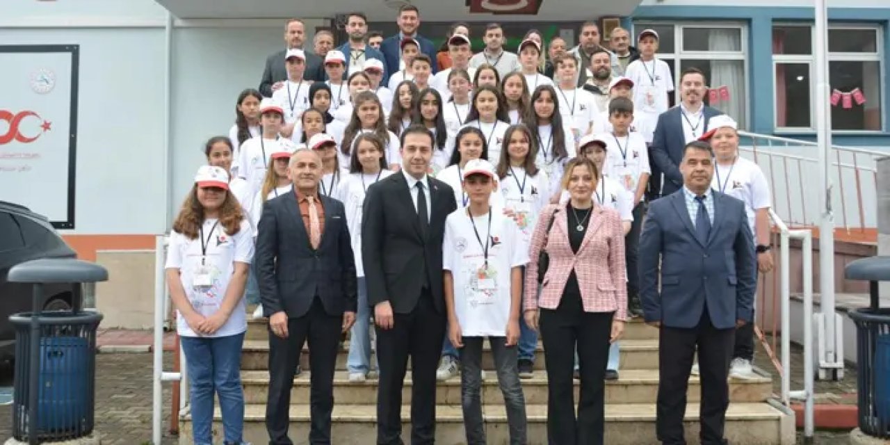 Ordu’da öğrencilerden geçmişten geleceğe bilim şenliği