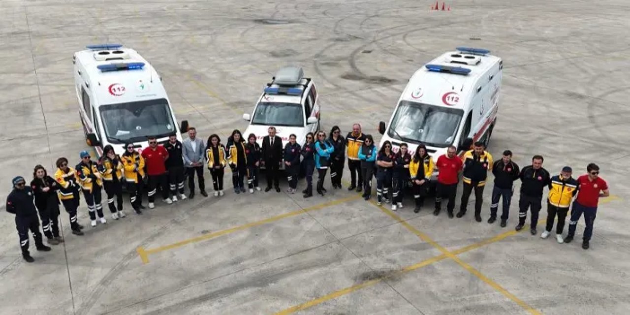 Samsun’da ambulansların yeni kahramanları kadınlar oldu!