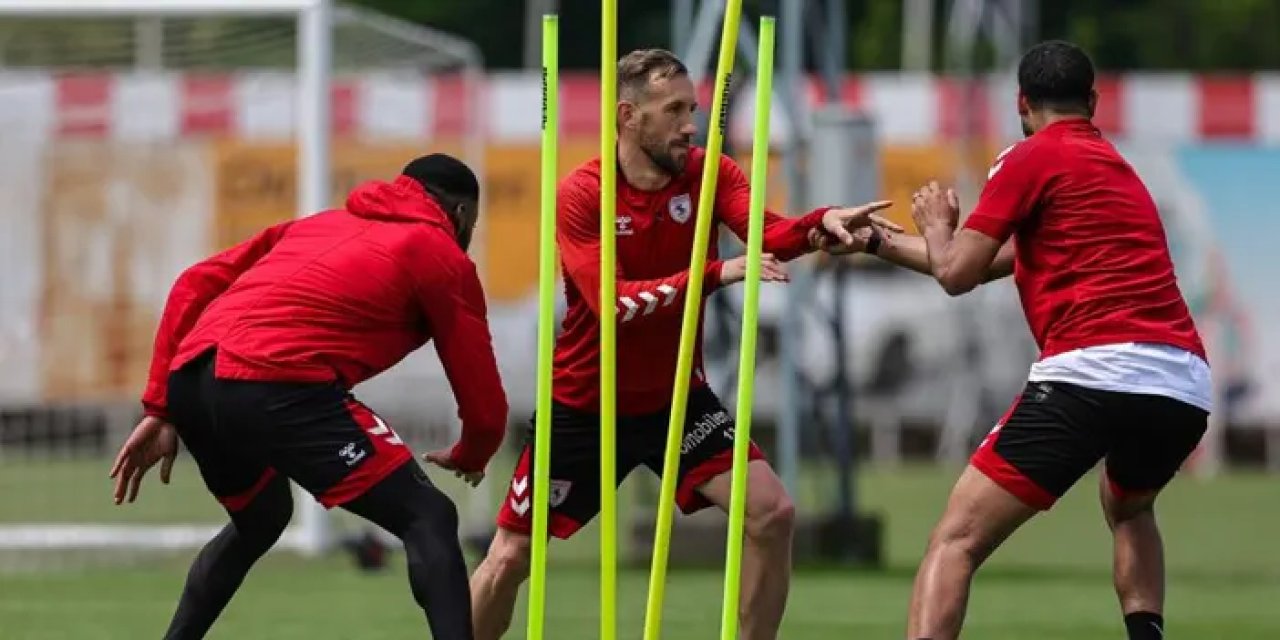 Samsunspor Sivasspor hazırlıklarını sürdürdü!