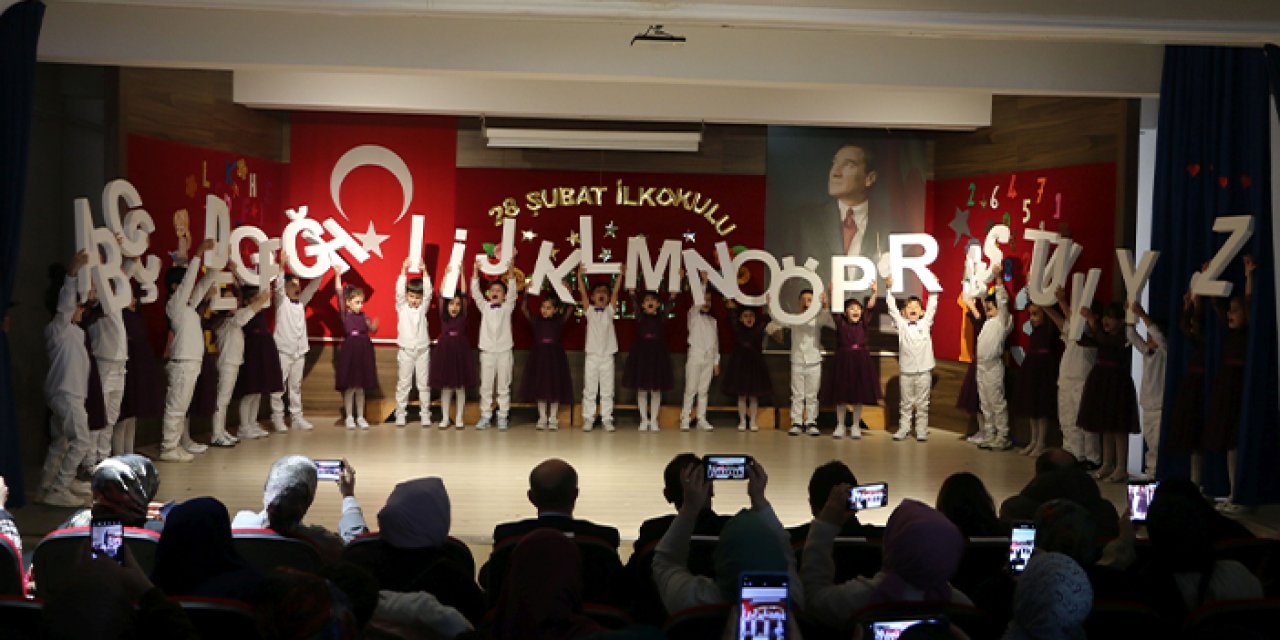 Trabzon'da okuma ve yazma öğrenen öğrenciler için etkinlik