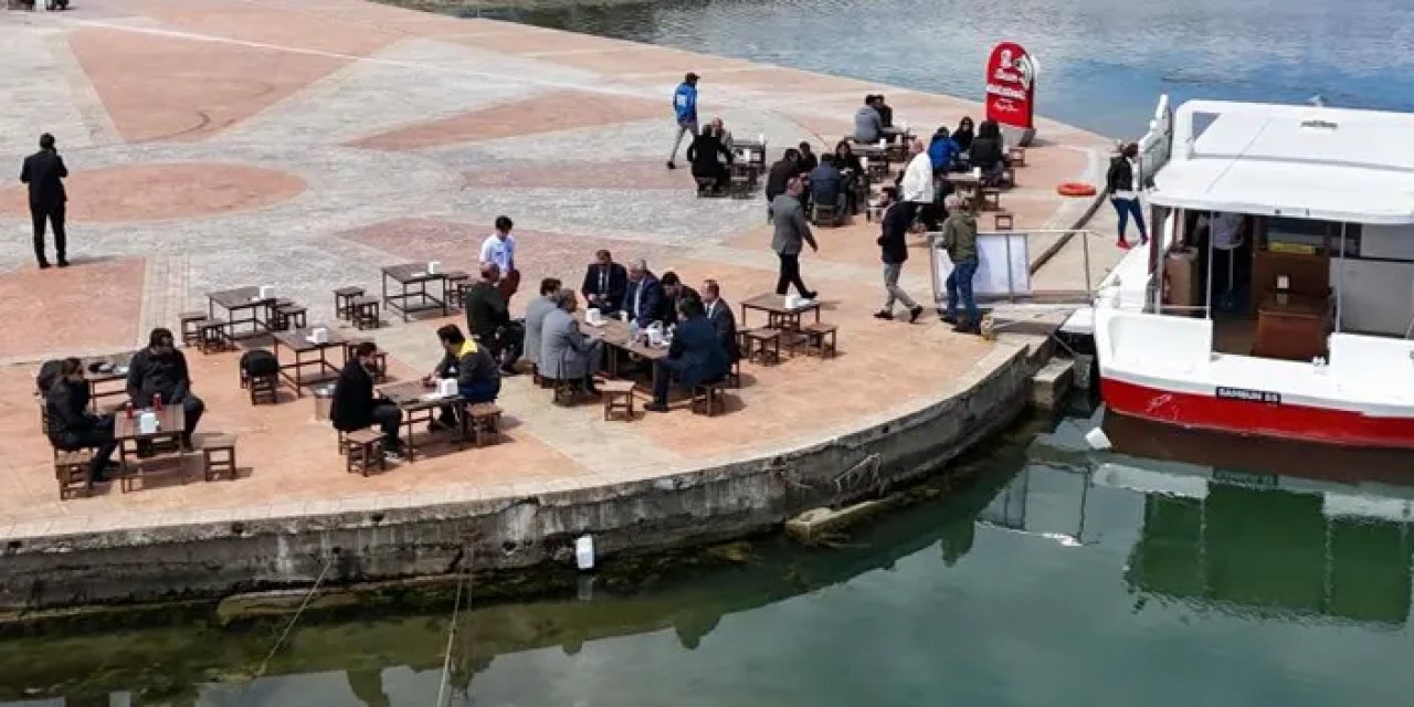 Samsun’da balık ekmek teknesi hizmete açıldı