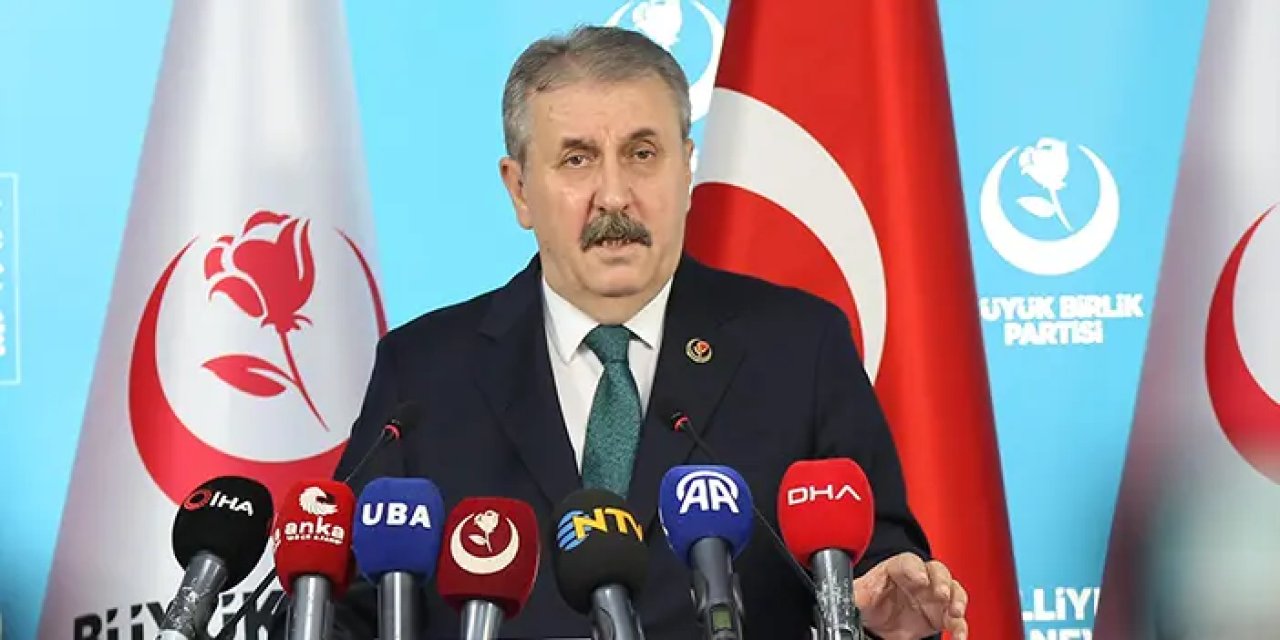 BBP Lideri Destici: PKK Silah Bıraktı, Türkiye Zaferle Sonuçlandırdı