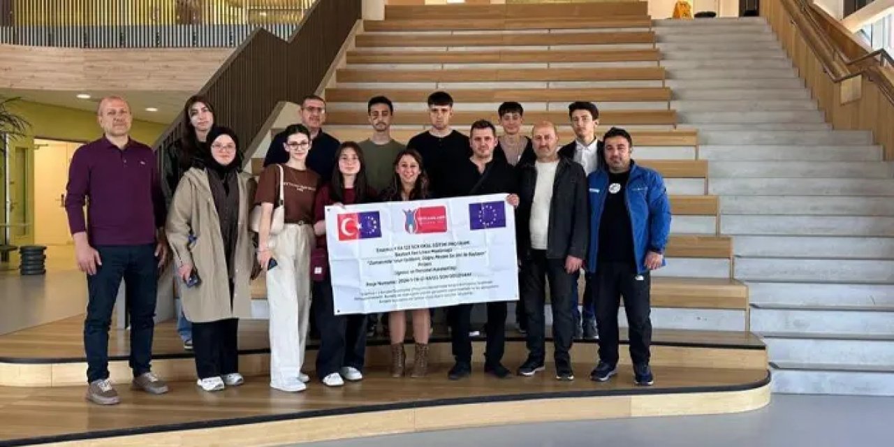Bayburt Fen Lisesi’nde Erasmus hareketliliği devam ediyor!