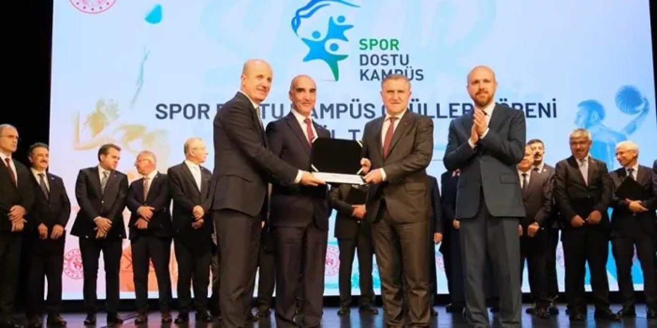 Samsun OMÜ’ye Spor Dostu Kampüs unvanı verildi!